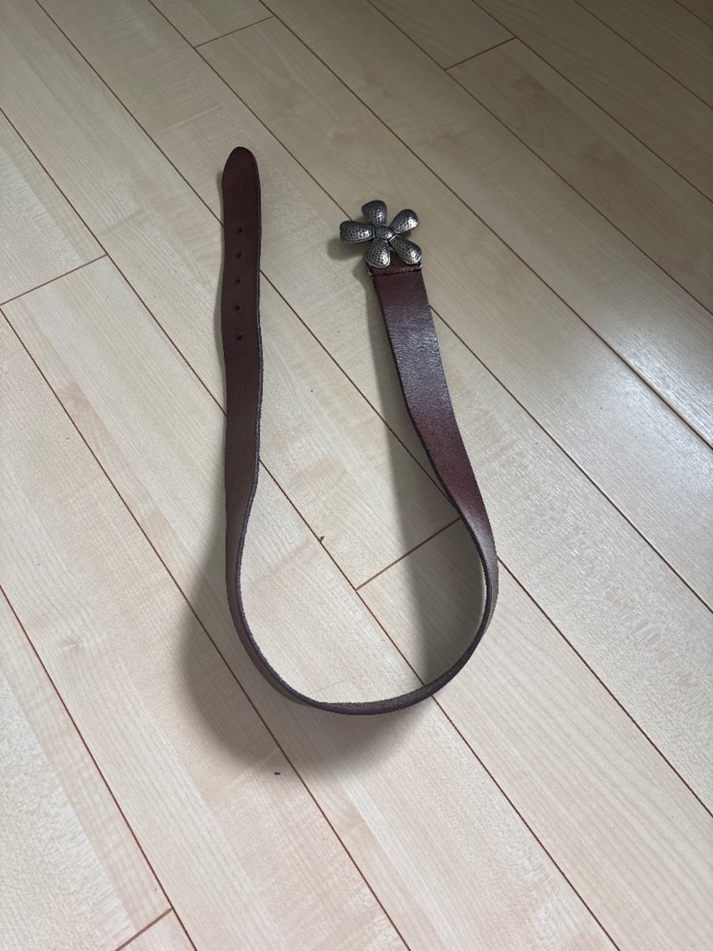 Silpad leather belt sz Small